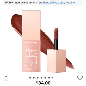 NARS Liquid Blush-Orgasm Rush